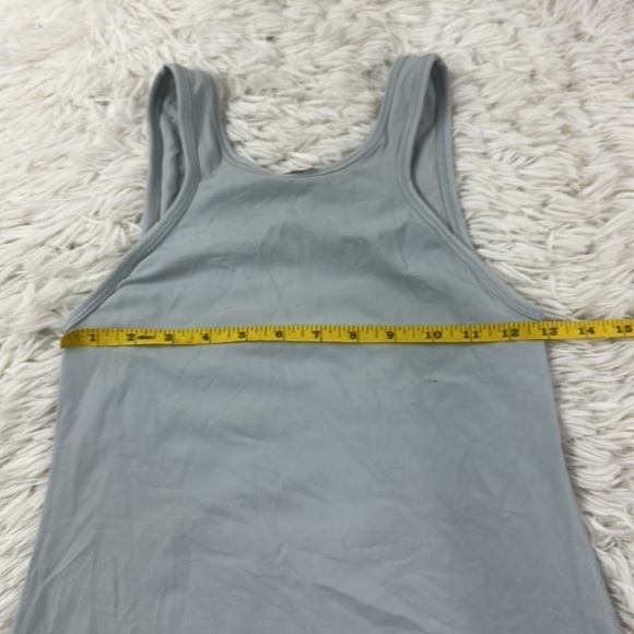 Lululemon Front Racer Tank Silver - Picture 2 of 6